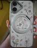 珂莉蔓适用苹果16手机壳磁吸旋转支架iphone16保护外壳防摔散热超薄皮质高级感卡通可爱男女生-草莓兔叽 实拍图