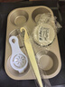 法焙客（FOR BAKE）12连马芬蛋糕模具 玛芬模具 迷你麦芬烤盘蛋挞模烘焙工具 实拍图