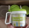 茶花三组圆形玻璃调味瓶调料盒架 盐罐大号盐盒300ML*3颜色随机小料盒 实拍图