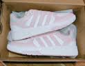 adidas COURTBEAT场下休闲篮球风板鞋男女阿迪达斯官方轻运动   白色/沙棕粉   36 实拍图