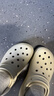 卡骆驰（CROCS）（crocs）经典泡芙Clog男女沙滩洞洞鞋凉拖鞋 207521-2Y2 37 实拍图