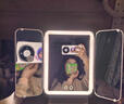 EASEHOLD忆镜化妆镜带灯智能LED镜子礼盒美妆梳妆贝壳镜生日礼物送女友 实拍图