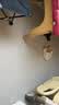 朴西奶酪踩屎感洞洞鞋女厚底凉鞋沙滩包头拖鞋外穿情侣 象牙白 37-38 实拍图