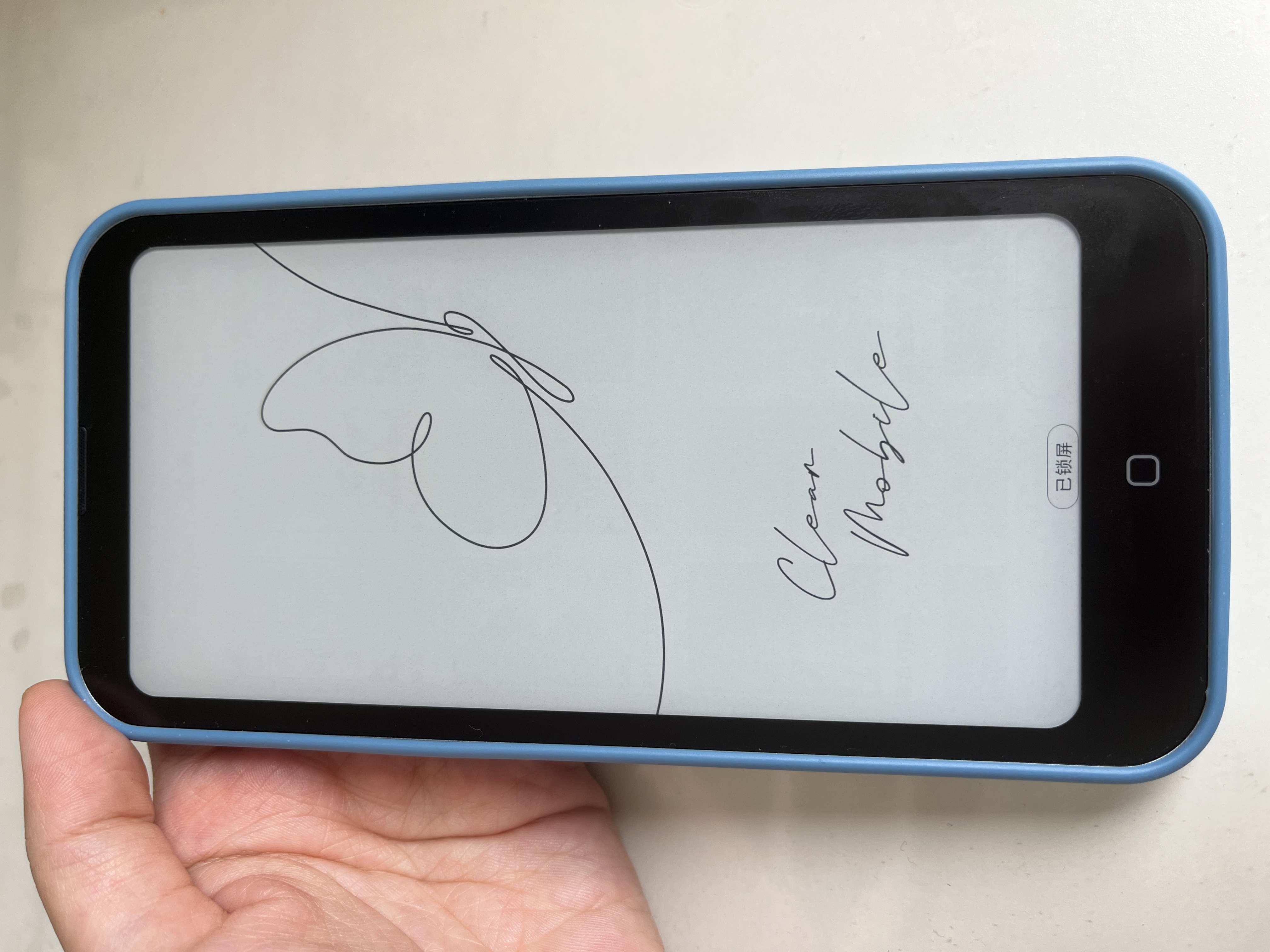 汉王（Hanvon）【李雪琴推荐】Clear Mobile Plus 6.13英寸便携手机阅读器智能电纸书电子书墨水屏平板电脑远山青 实拍图