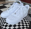 耐克NIKE男空军一号AF1 运动鞋CW2288-111白43 实拍图