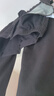 探拓（TECTOP）冲锋裤男加绒保暖防风软壳裤登山徒步裤 男款黑色 XXL 实拍图
