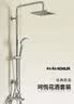 科勒（KOHLER） 淋浴一体式花洒淋雨器简易明装浴室沐浴套装顶喷手持喷头77365 经典款丨三出水丨77365T珂悦 实拍图