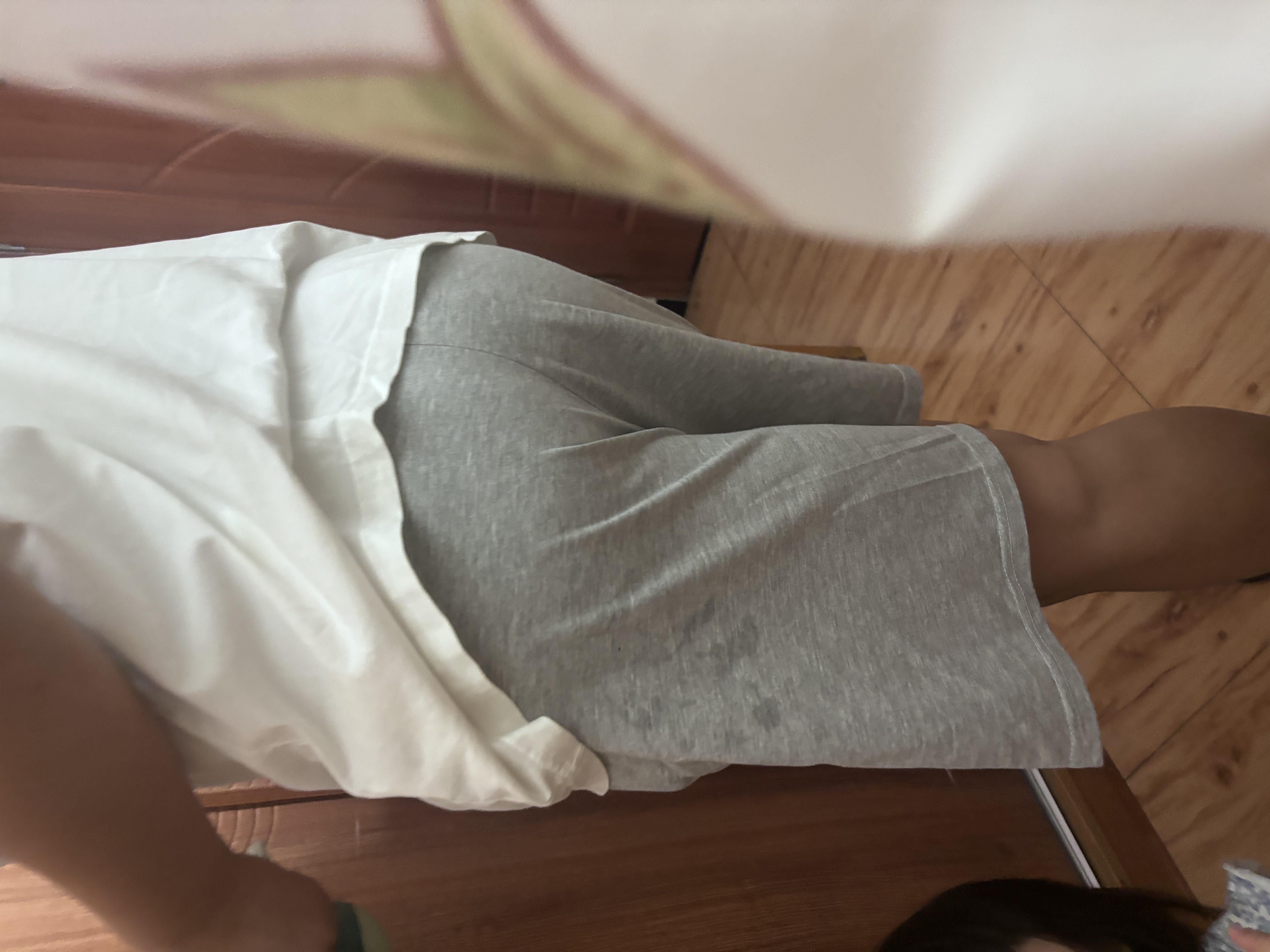 FitonTon纯棉睡裤男夏天薄款宽松抗静电短裤休闲睡衣五分大码可外穿大裤衩 实拍图