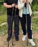 Naturehike挪客光迹3EXT碳纤维登山杖女户外专业徒步三节伸缩手杖男 赤焰橙 实拍图