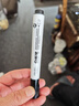 得力（deli）粗头可擦易擦白板笔滑耐磨耐用 办公文具会议老师培训教学 黑色10支/盒 P06817 实拍图