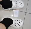 卡骆驰（CROCS）贝雅云彩女士洞洞鞋户外休闲鞋|208186 白色-100(含智必星) 40 (260mm) 尺码偏小，建议选大一码 实拍图