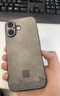世咏（SHIYONG）适用苹果17手机壳 iphone17保护套全包超薄防摔轻奢羊巴皮简约国风小羊皮男女款 灰色 实拍图