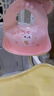 新安代 婴儿围兜 宝宝围嘴儿童小孩吃饭兜防水立体口水卡通罩衣可调节 【3D立体加大款】小兔子 实拍图