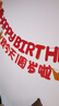 婚恋倾城周岁生日装饰宝宝男女孩礼物蛇宝一周岁抓周背景墙布置套餐 实拍图
