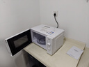 美的（Midea）快捷微波炉 家用小型 360°转盘加热 旋钮操控 易洁内胆2026新款（M1-L213B二代） 实拍图