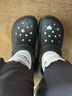 卡骆驰（CROCS）（crocs）经典泡芙Clog男女沙滩洞洞鞋凉拖鞋 207521-001 37 实拍图