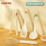 COOKSS宝宝辅食工具汤勺铲子套装硅胶食品级婴儿食物夹蒸糕蒸蛋打蛋器 实拍图