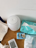 美的（Midea）床头灯卧室柔光小夜灯充电台灯三色调光节日创意礼品礼物起夜灯 实拍图
