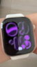 Apple/苹果 Watch S11 智能手表GPS+蜂窝款42毫米玫瑰金色铝金属表壳淡桃粉色运动型表带S/M MF984CH/B 实拍图