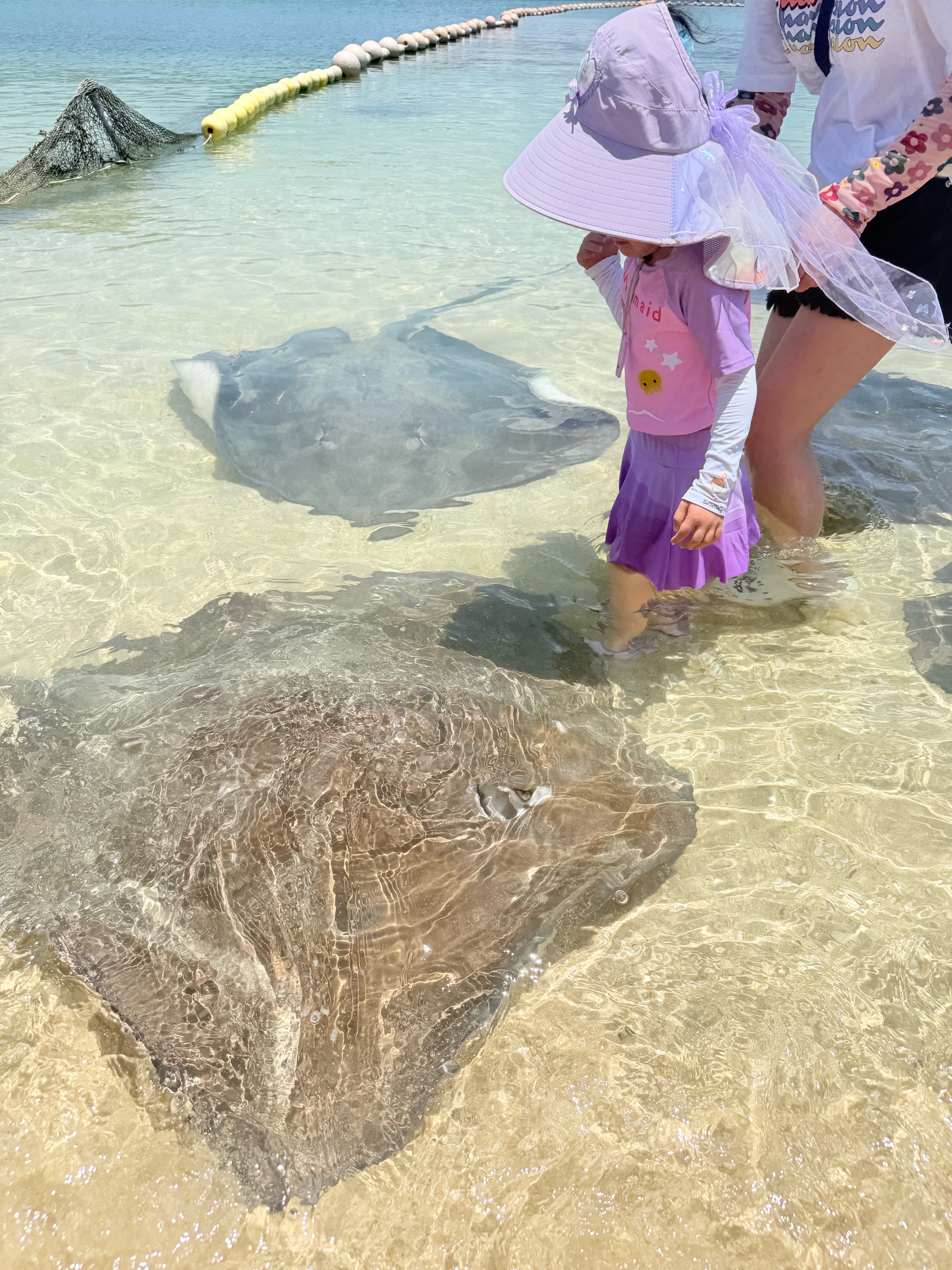 佑游儿童泳衣女孩泡温泉泳衣小童婴幼儿连体游泳三件套31605美人鱼L 实拍图