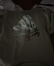 阿迪达斯（adidas）短袖男装女装夏运动服圆领宽松透气休闲T恤KC0977 绿色 L 实拍图