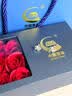 中国黄金（CHINA GOLD）足银山茶花耳钉女款玫瑰花耳饰品小香风情人节生日礼物送女友妈妈 【今/次日达】山茶花耳钉-螺丝A款+礼盒 实拍图
