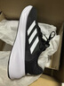 adidas CORERACER随心畅跑网面休闲跑步鞋男子阿迪达斯官方轻运动   黑/白 FX3581   40.5 实拍图