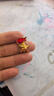 优和（UHOO）标准款少先队队徽校徽小学生别针磁扣立体款火炬队徽 别针扣5个装 0265 实拍图