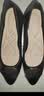 红蜻蜓红蜻蜓女鞋粗跟女单鞋浅口休闲鞋英伦小香风皮鞋女 WFB233881 实拍图