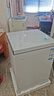 海尔（Haier）142L单温冰柜小型家用小冰柜冷冻藏转换冷柜小冰箱减霜一级能效PCM内胆W9D升级款 实拍图