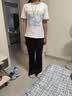 浪莎微喇防晒裤女夏季2026新款高腰显瘦喇叭裤子垂感冰丝防蚊阔腿裤 实拍图