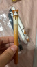 東米东米2503萌宠小鸡按动中性笔可爱搞怪趣味造型笔黑笔大学生办公文具开学六一礼物 萌宠小猫--4支笔(4色各1支，黑笔) 无盒 实拍图