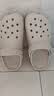 卡骆驰（CROCS）经典洞洞鞋轻便百搭女沙滩鞋包头拖鞋男鞋|10001 冰沙色-2MC（含智必星） 37 /38(230mm) 实拍图