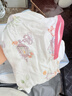 贝肽斯婴儿睡袋夏季竹棉纱布宝宝睡衣分腿儿童防踢被睡袋前2后2乔兔 XL 实拍图