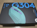 罗技（G）G304 /G304X无线电竞游戏鼠标轻质便携 三角洲FPS无畏契约打瓦必备  G304绿色 实拍图