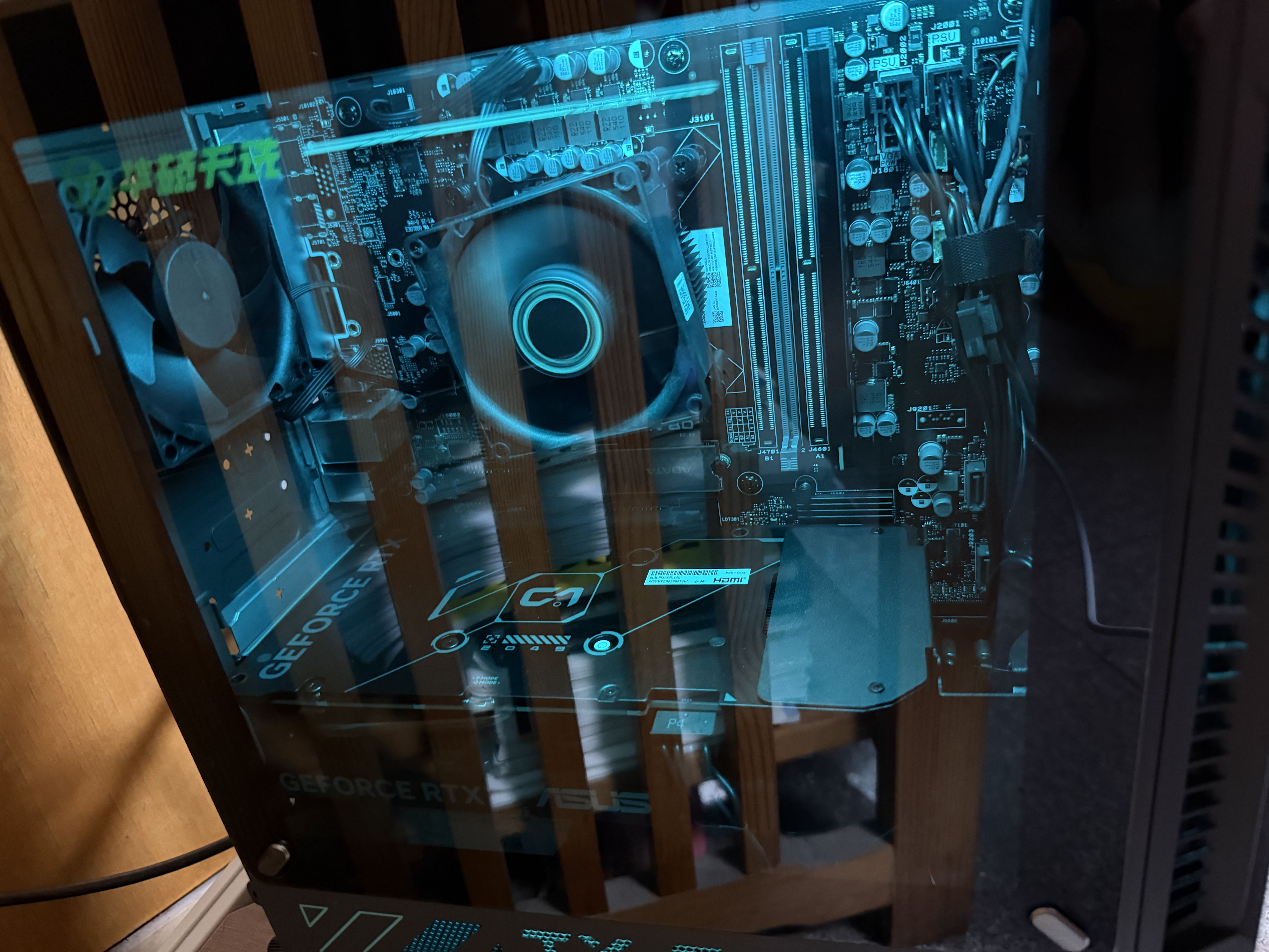 华硕天选6X 16L台式机游戏主机台式电脑主机（酷睿U5 225F RTX5060Ti-8GB显卡 16G DDR5 1TB SSD） 实拍图