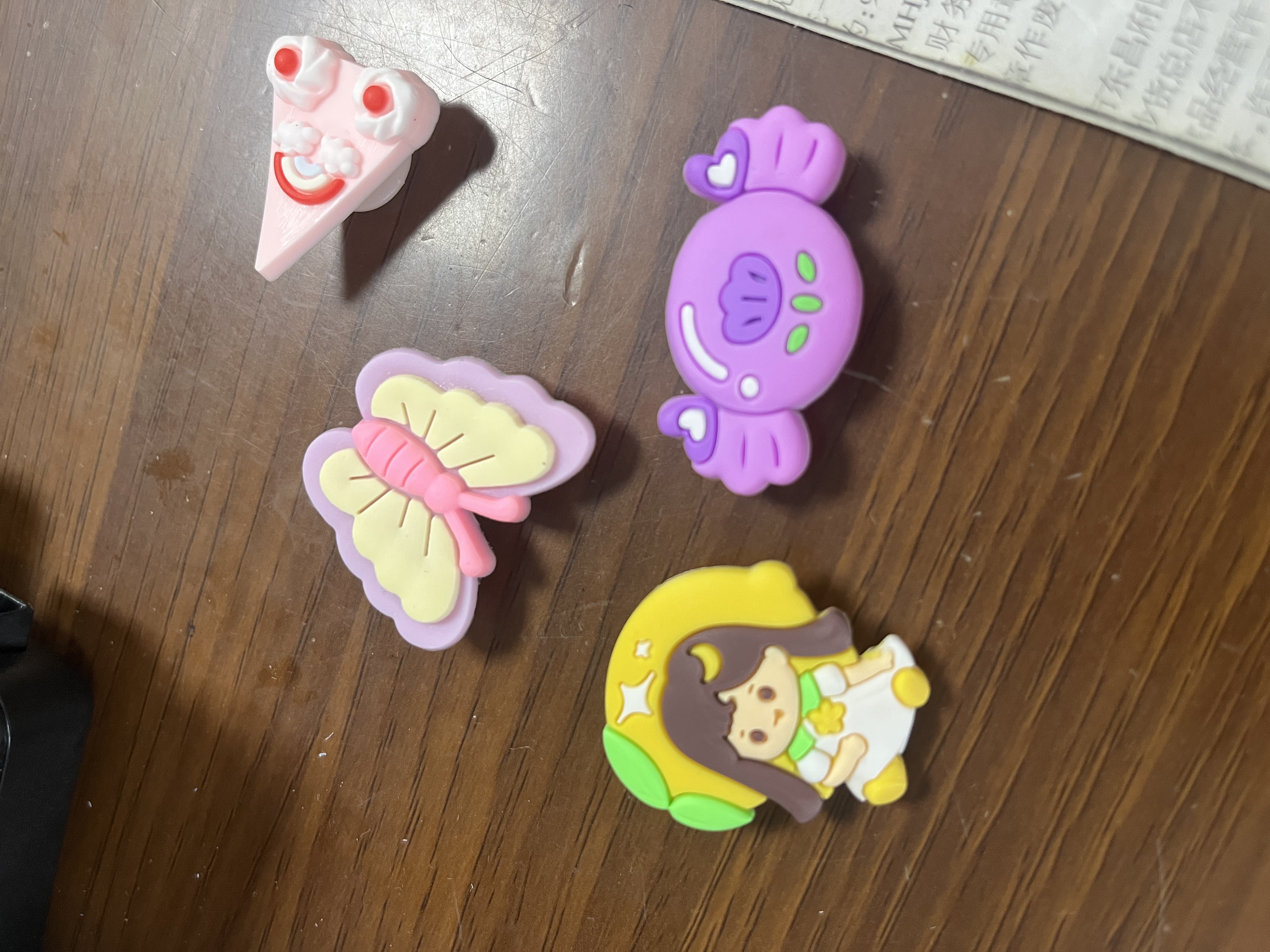 运动鞋配饰清洁剂鞋带黑色白色纯棉贴纸DIY配件 鞋子配饰【随机2个】 实拍图