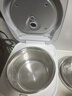 松下（Panasonic）【价保618】饭光光2.0电饭煲0涂层内胆不粘锅IH加热家用2.9L不锈钢无涂层电饭锅3-4人SR-HNS102-W 实拍图