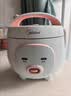 美的（Midea）小电饭煲迷你微压小型家用电饭煲1-2人用电饭锅小电锅宿舍用老式多功能煲汤煮饭煮粥不粘内胆 【趣味小猪煲】一键快煮 1.6L 黑晶防粘内胆 实拍图
