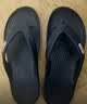 卡骆驰（CROCS）贝雅卡骆班运动拖鞋男鞋女鞋居家夹脚平底人字拖鞋|205393 深蓝/辣椒红-4CC 40 (250mm) 实拍图