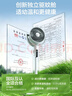 艾美特（AIRMATE）【轻音安睡】电风扇新款家用驱蚊台式空气循环扇卧室客厅超静音节能AI语音智能遥控落地扇 SQR258 实拍图