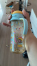 贝亲（Pigeon）防胀气 自然成长翻盖直饮吸管 大童奶瓶330ml 马戏团 18月+ AA279 实拍图