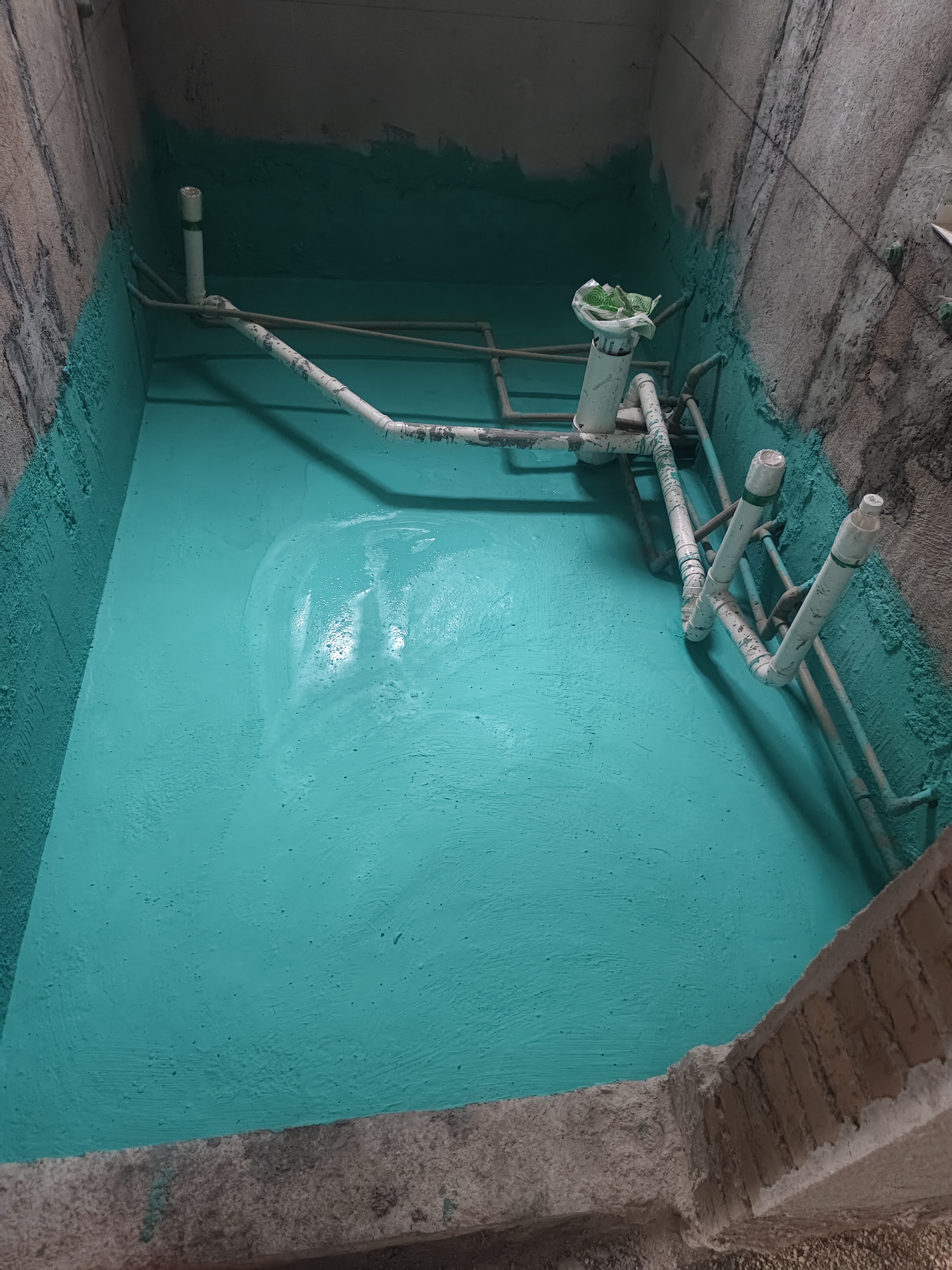 德高K11彩色柔性厨房卫生间防水涂料室内 水泥基 地面柔韧型 15kg 实拍图