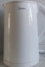 美的（Midea）电热水壶烧水壶1.7L304不锈钢0涂层双层隔热自动断电1500W养生冲奶 MK-SH17M130【价保618】 实拍图