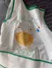 贝瑞加（Babyprints）围兜3-6岁儿童罩衣中大童吃饭宝宝围嘴防溅水油反穿2件 恐龙幻想 实拍图