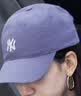 MLB帽子男女情侣棒球帽软顶鸭舌帽遮阳生日礼物3ACP7701N-50PPS 实拍图