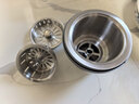 潜水艇（Submarine） CCQ50-110 不锈钢菜盆提篮 厨房水槽下水器配件 洗菜盆提笼 实拍图