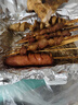 水一方 现烤烤鱼片 烤鱼片即食海味鱼干海鲜零食大连特产 烤鱿鱼条50g 实拍图