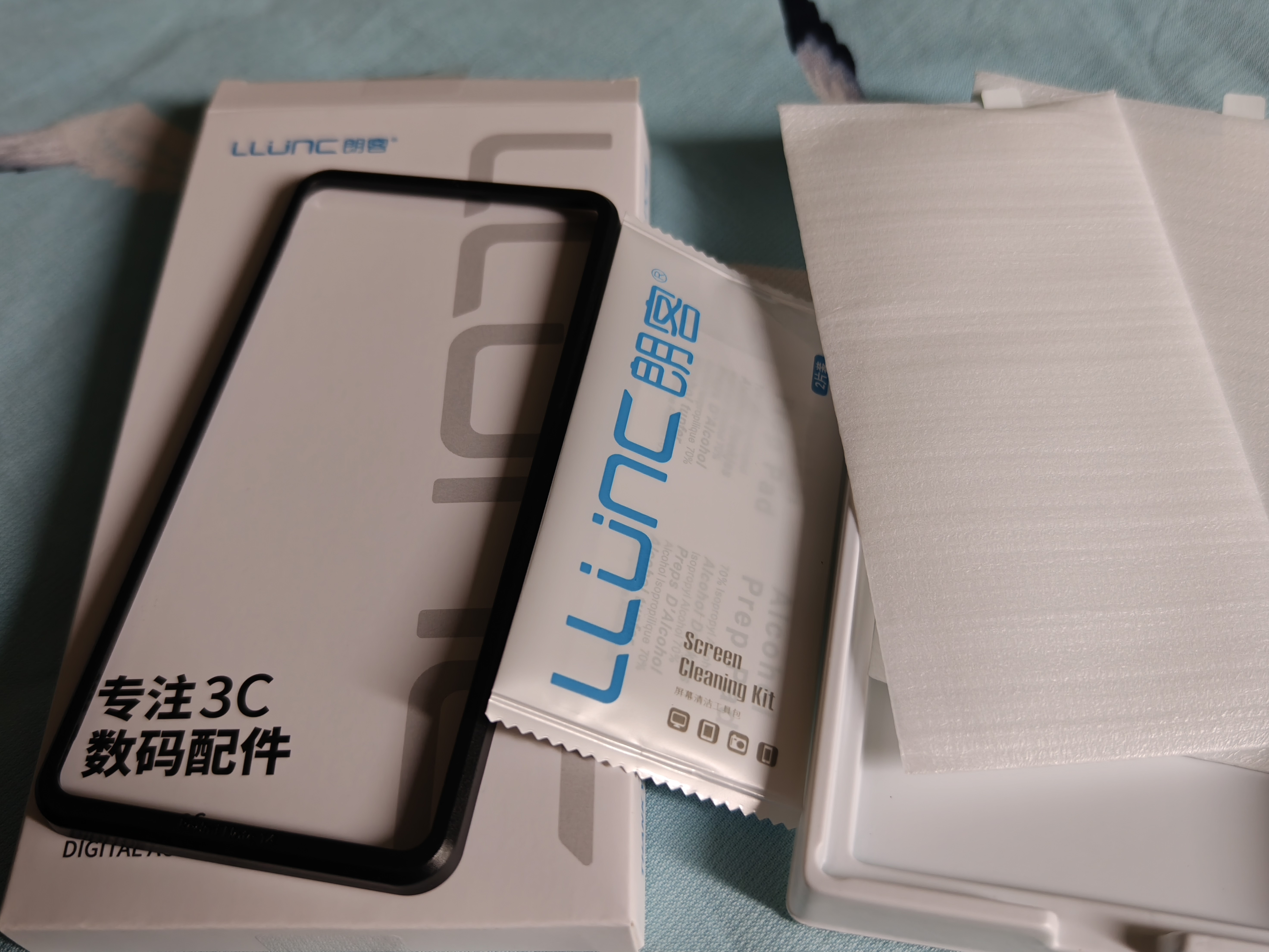 朗客【2片装】适用红米Note14钢化膜小米Redmi note14手机膜全屏覆盖超清超薄抗指纹防摔手机保护贴膜 实拍图