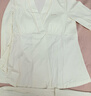 嫚熙春夏款哺乳衣外出纯棉孕妇自带胸垫喂奶睡衣月子服产后家居服黄XL 实拍图
